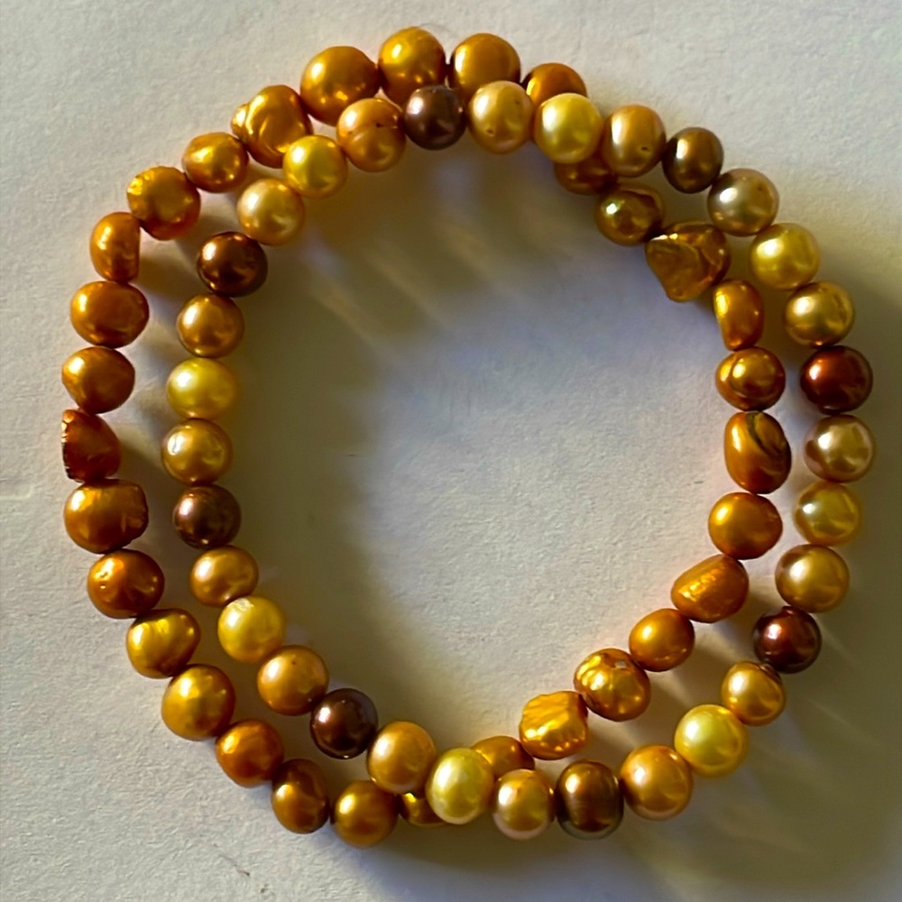 Honora Collection freshwater pearl bracelets set of 2